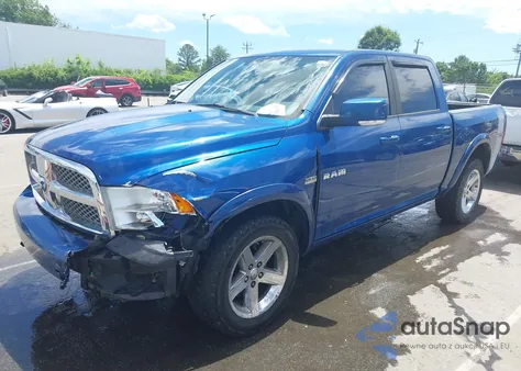 2009 Dodge Ram 1500 Slt/Sport/Trx из США, поврежденный, VIN 1D3HV13T19S755604